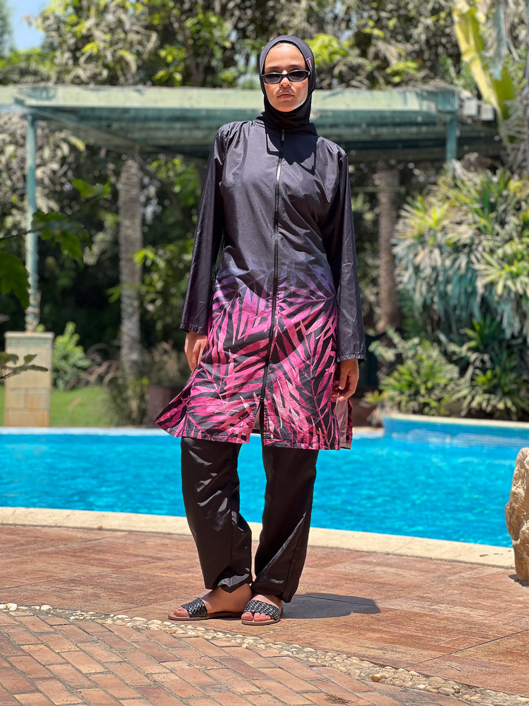 Coral Burkini