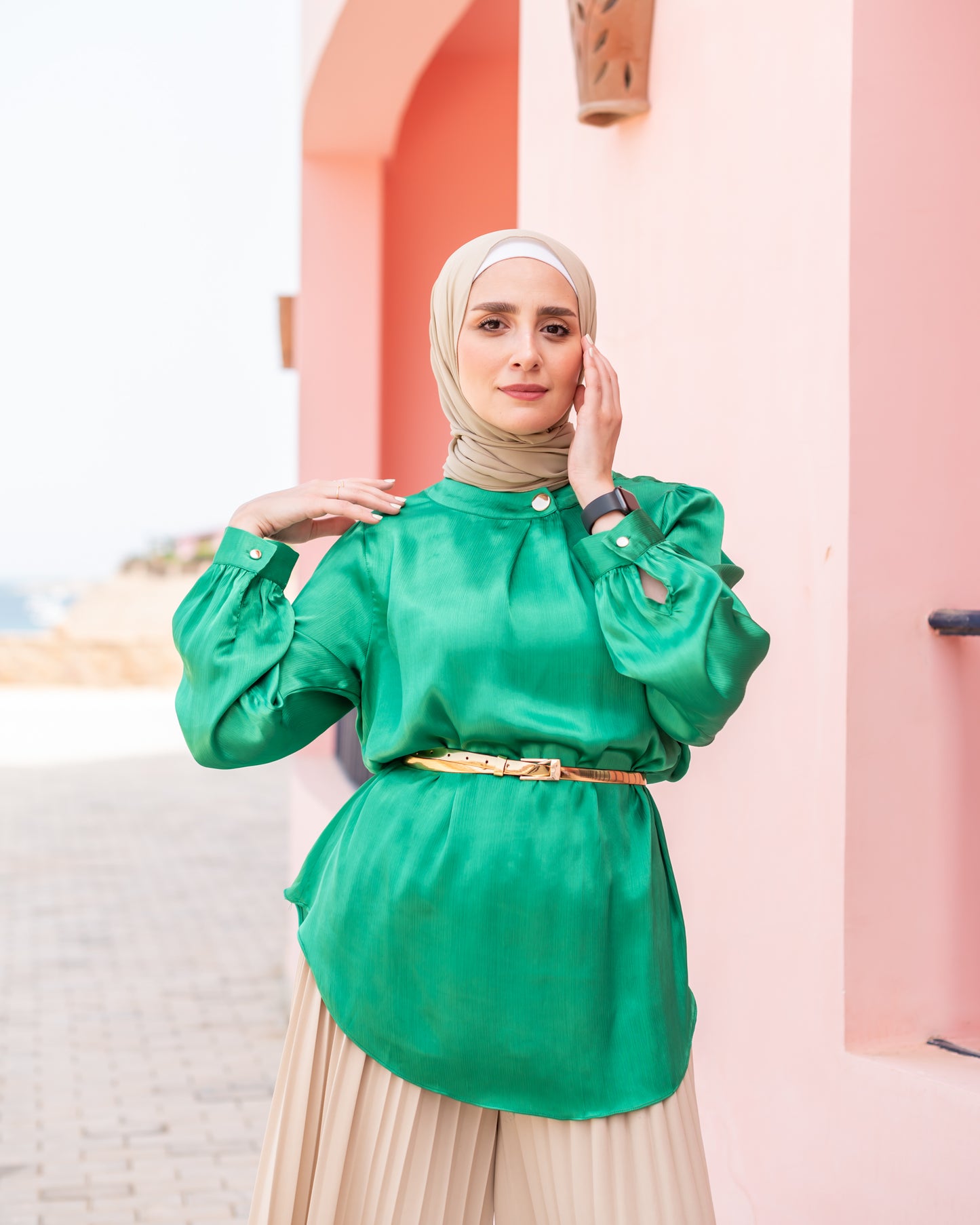 Satin Blouse