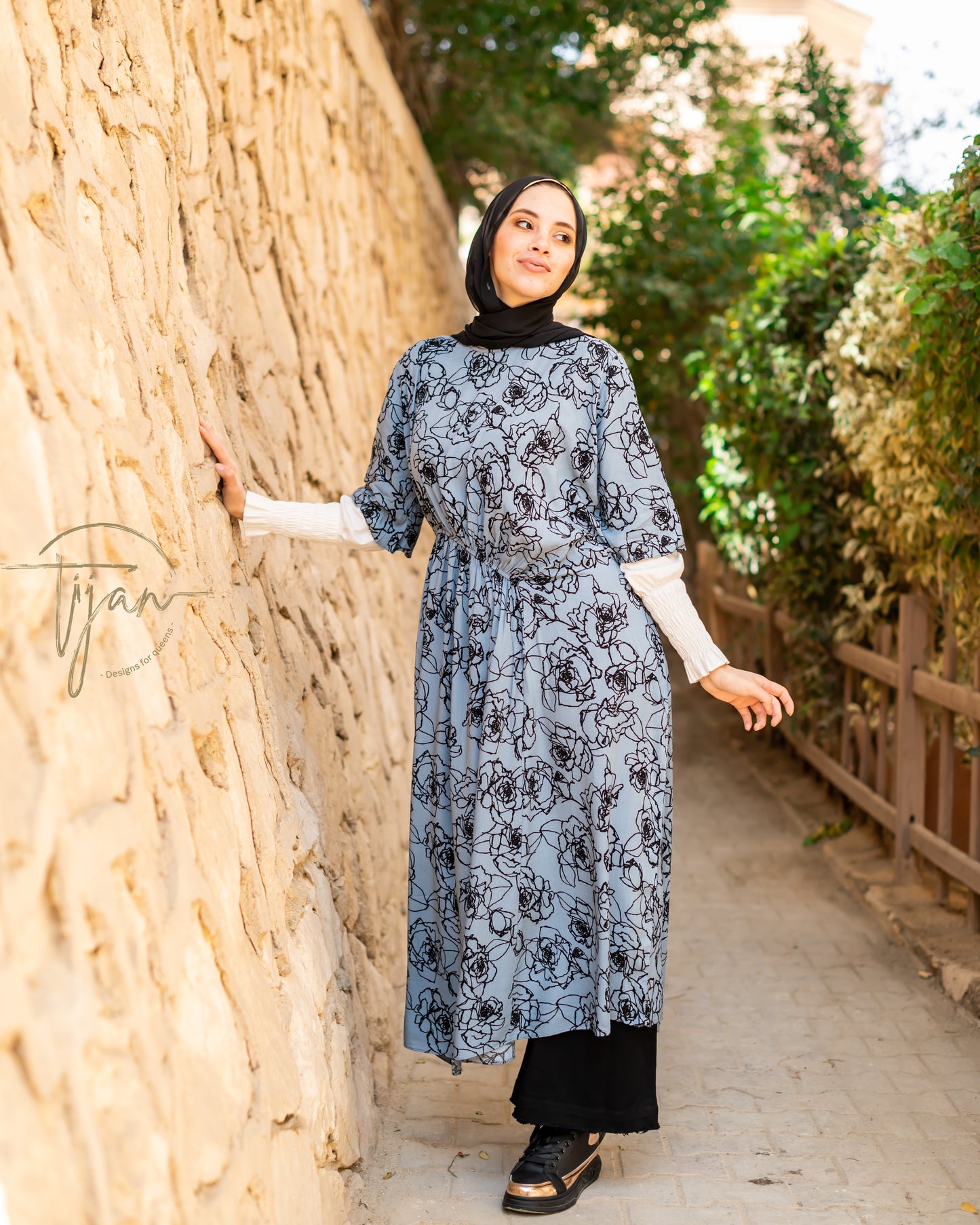 Printed Floral dress