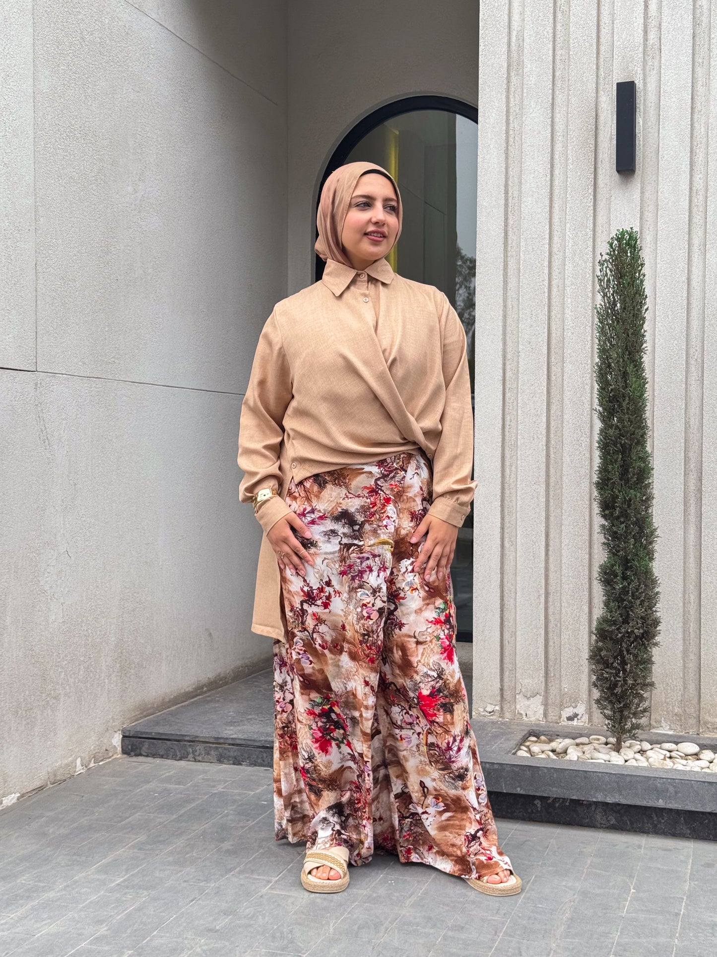 Floral Trousers