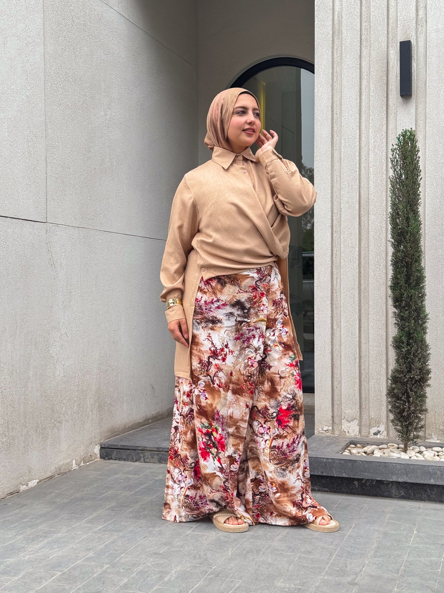 Floral Trousers
