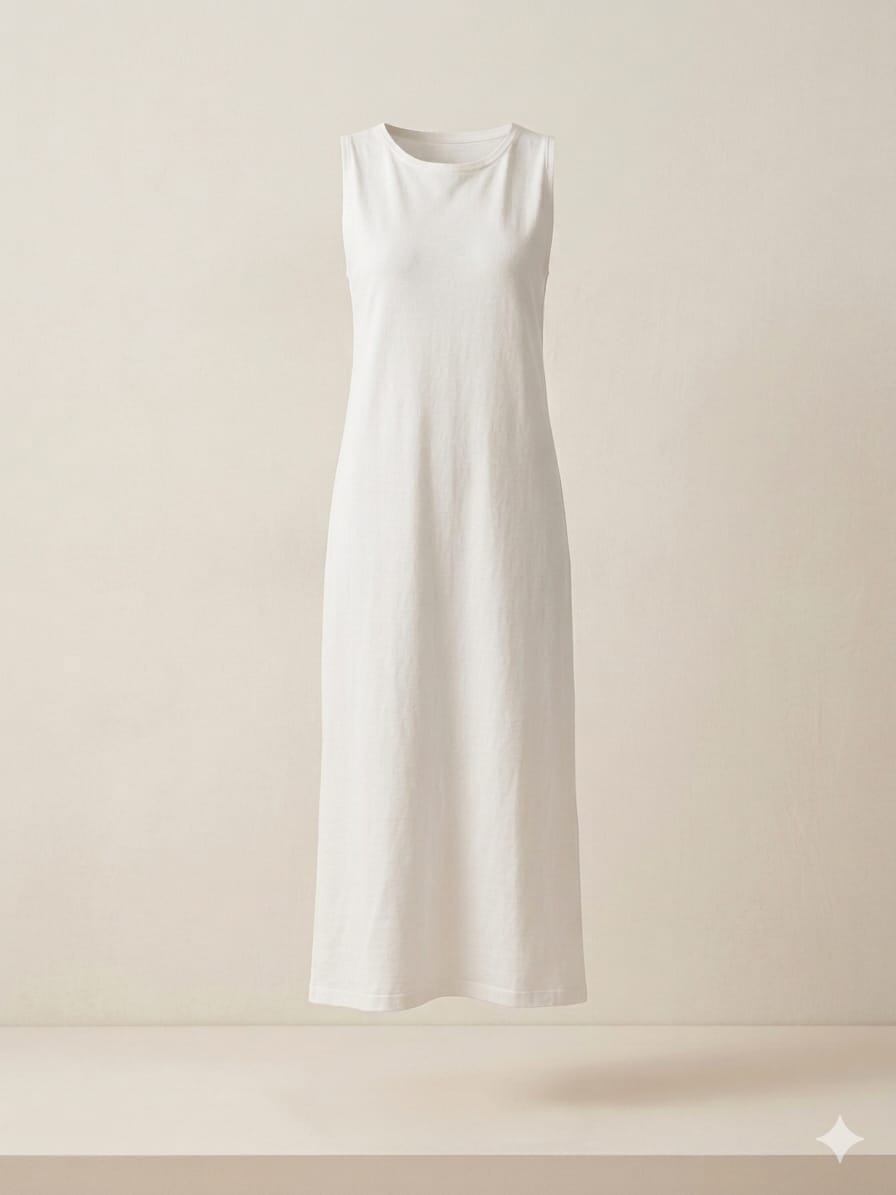 Pure flow mid sleeveless basic