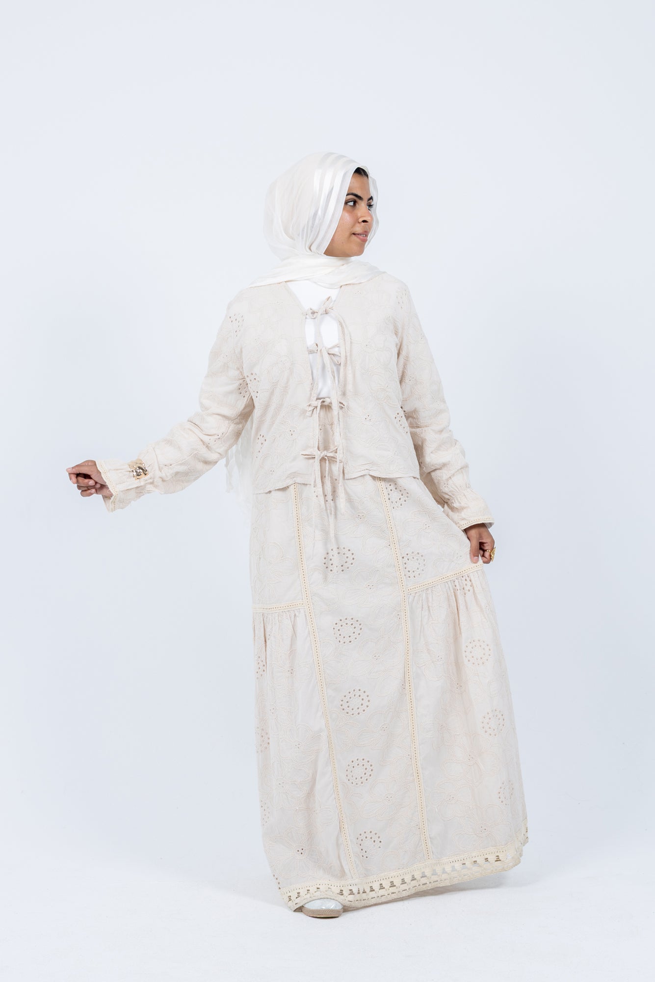 Pipe coral skirt