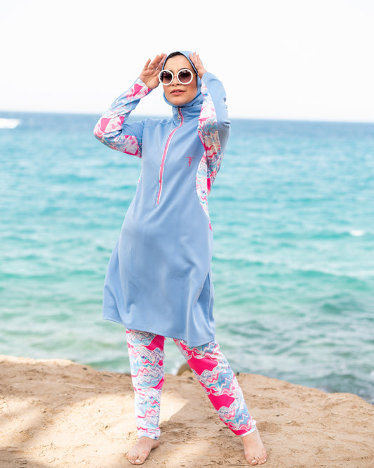 Marble burkini