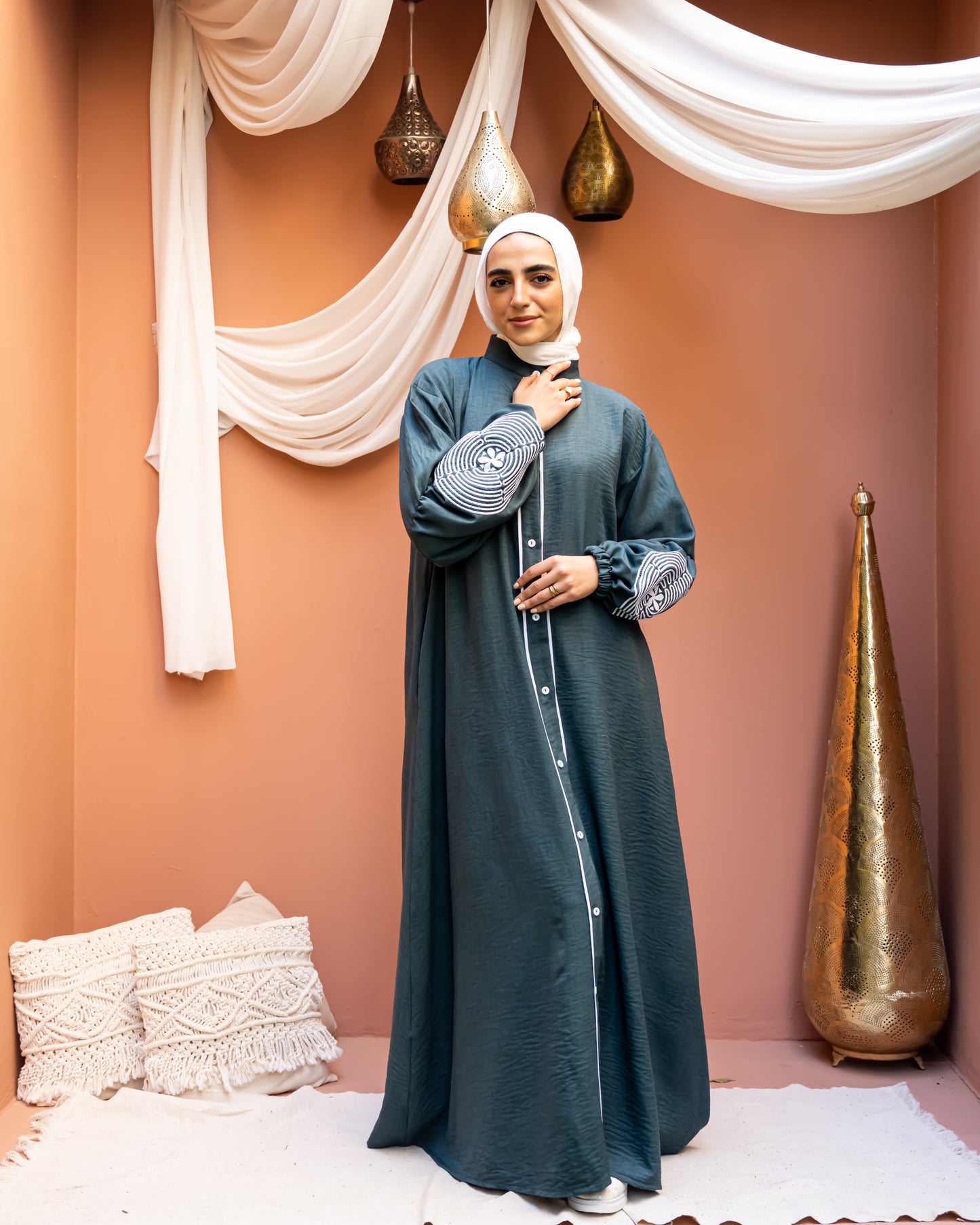 Embroidery Abaya