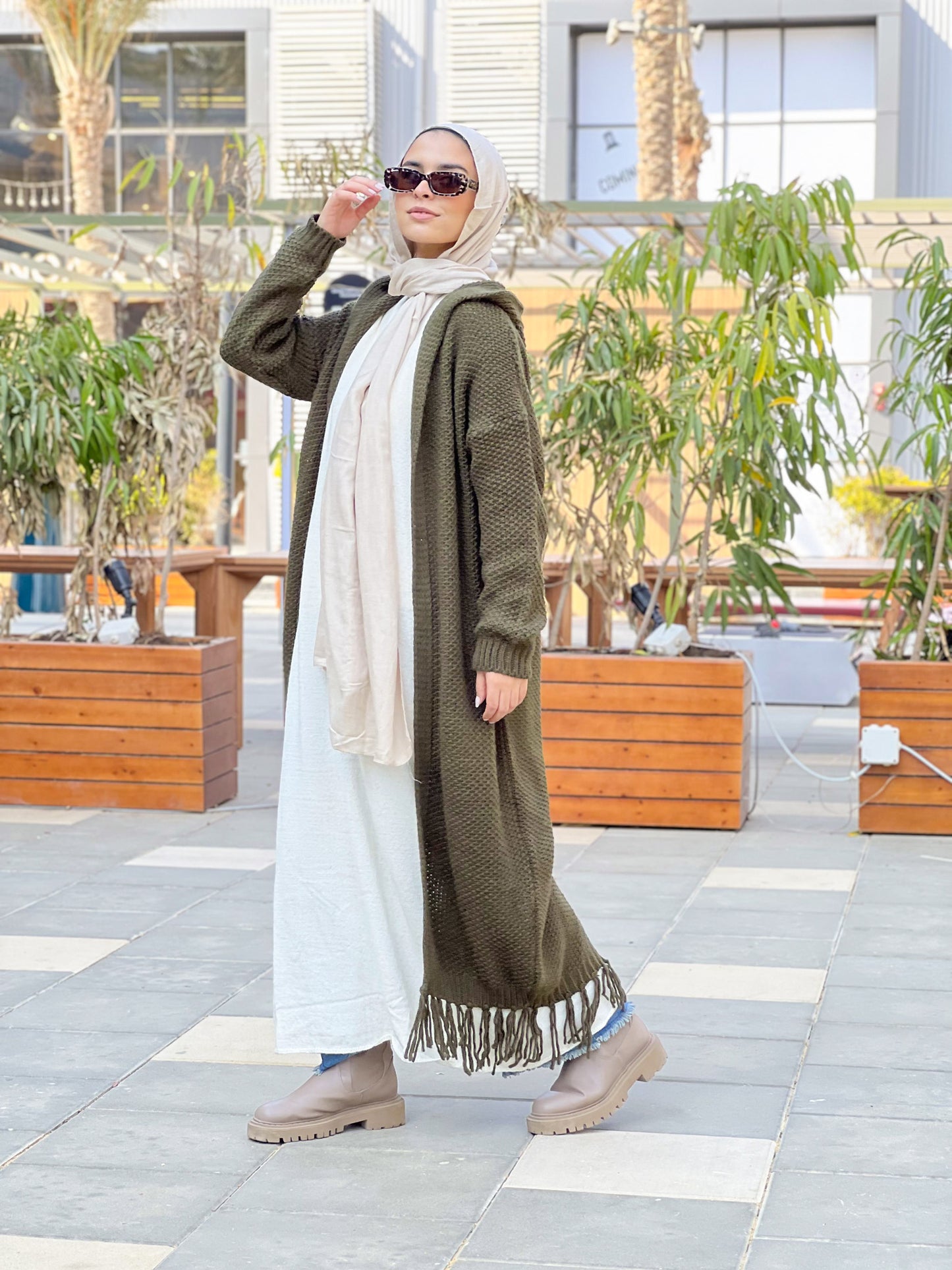 Fring triko cardigan