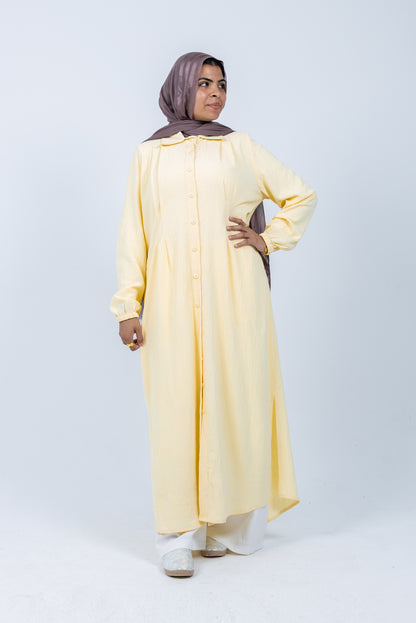 Mushroom corals shirt dress