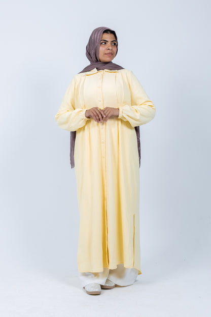 Mushroom corals shirt dress