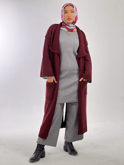 Signature knitted cardigan