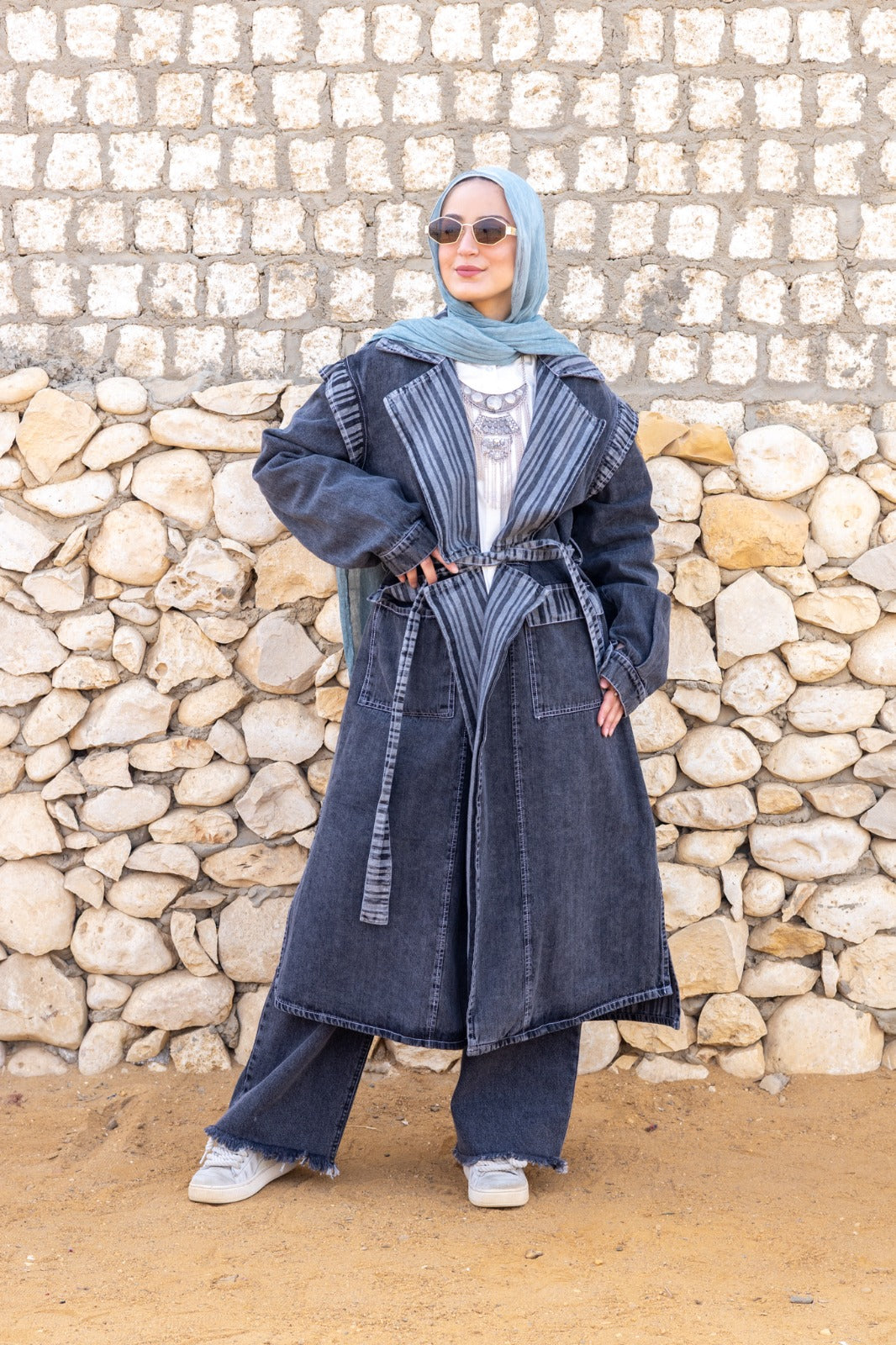 Layan trench coat