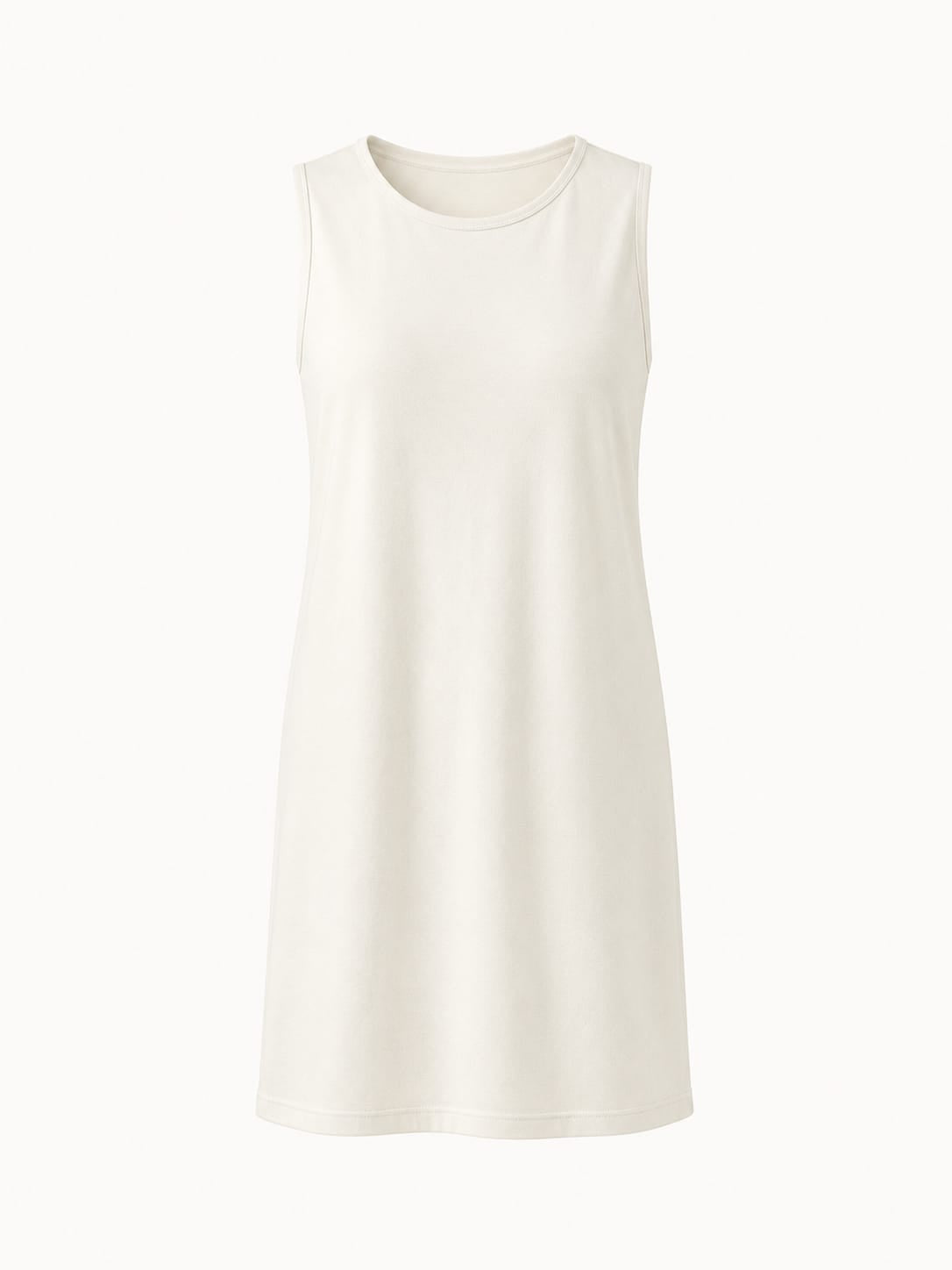 Mid sleeveless basic (out let )