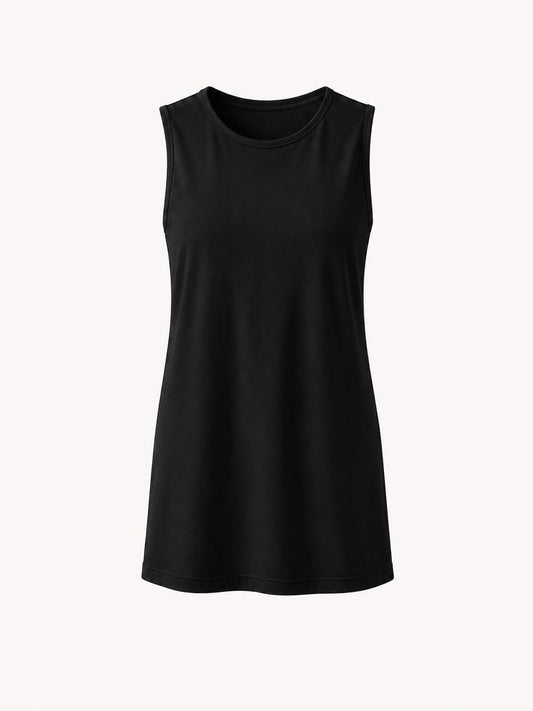 Pure flow short Sleeveless basic