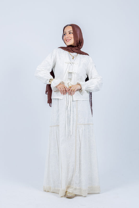 Pipe coral skirt