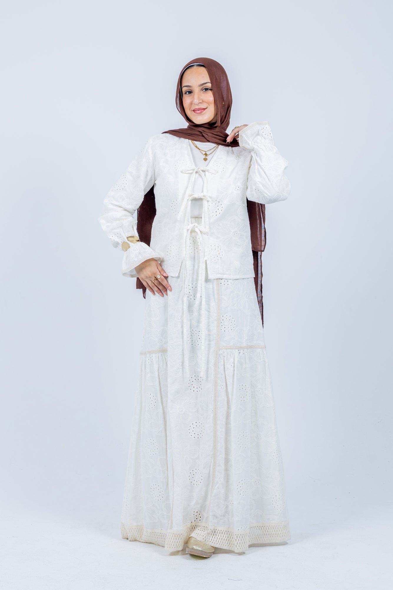 Pipe coral skirt